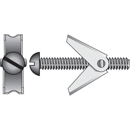 Aceds 0.13 x 3 in. Toggle Bolt, 20PK 5334883